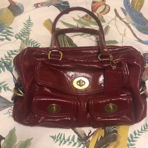COACH | red purse | adorable with lots of room!!